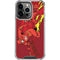 DC Comics The Flash Classic Art in Sequence Running pose iPhone 14 Pro Clear Case